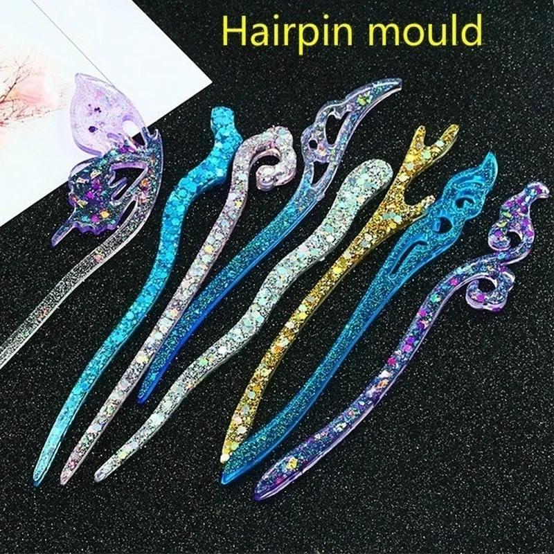 Resin Art Supplies Near Me - New Transparent Hairpin Silicone Special Mould