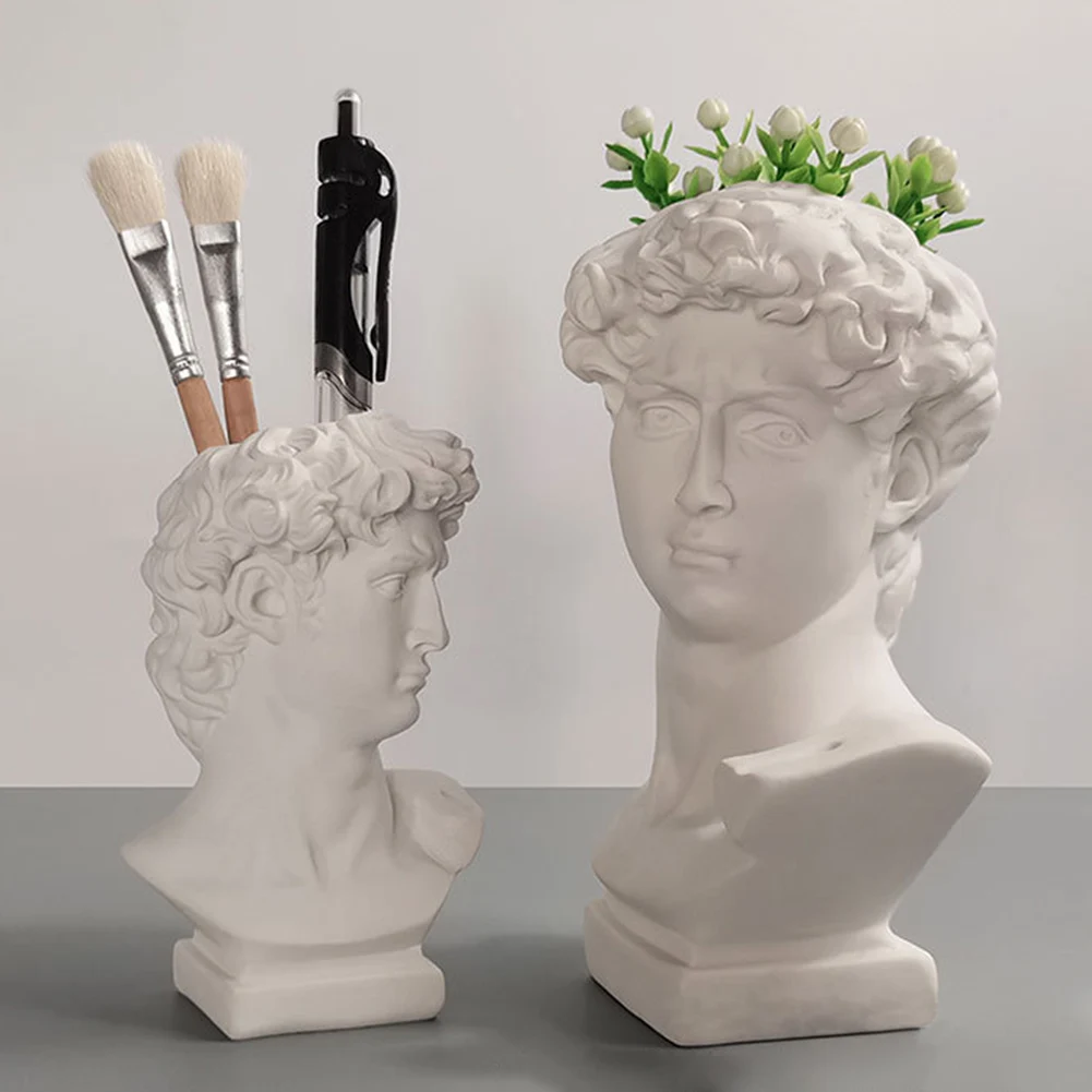 Creative Statue Pen Holder Scu - đánh giá và giá Resin Art Pen